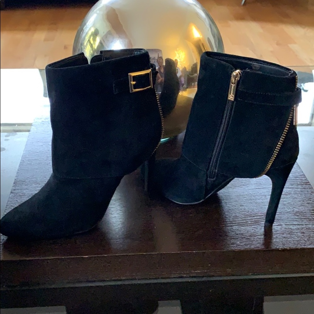 Leather/Suede Bootie